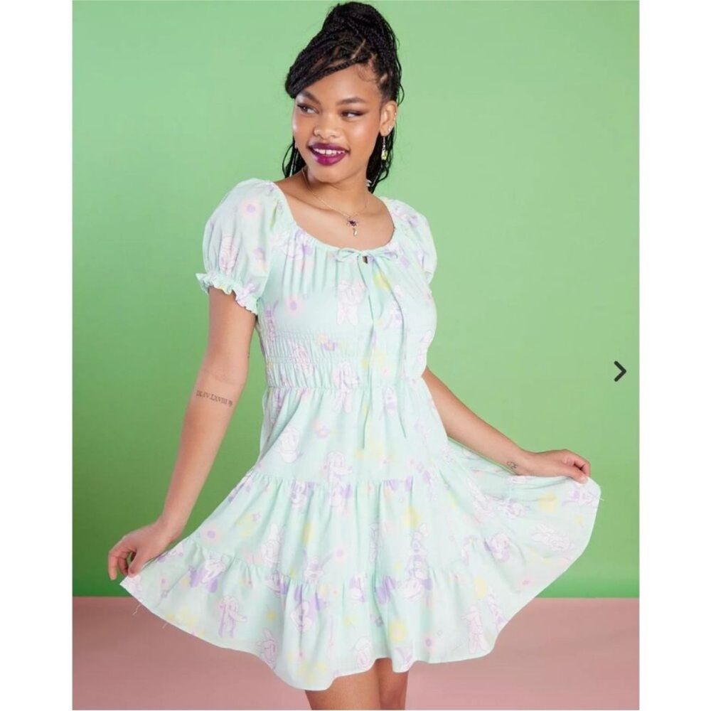 Disney Her Universe Mickey Mouse and Friends Pastel Dress Plus Size 2X